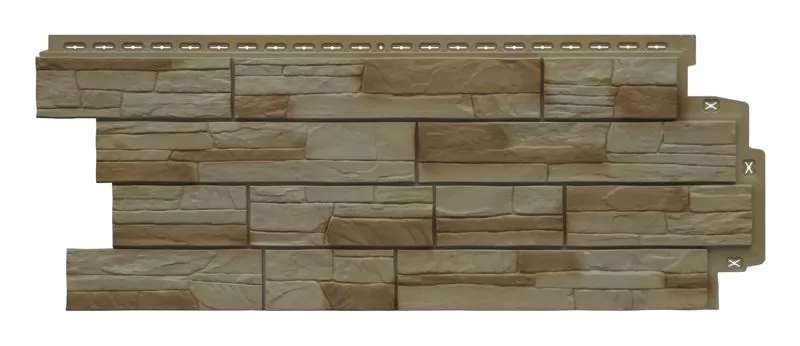 Wrapqhm Панель фасадная Grand Line полипропиленовая Сланец
